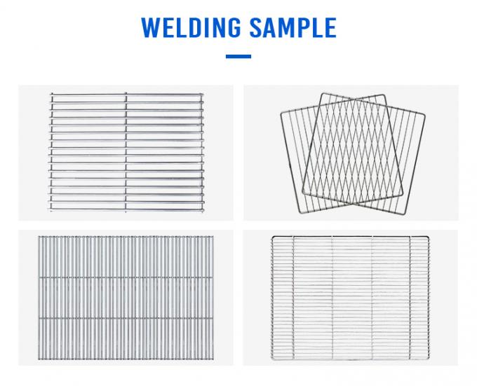 হুয়াশি স্বয়ংক্রিয় ইস্পাত জাল ঢালাই সরঞ্জাম। ভারী দায়িত্ব রেফ্রিজারেটর তাক উত্পাদন সমাধান। 4