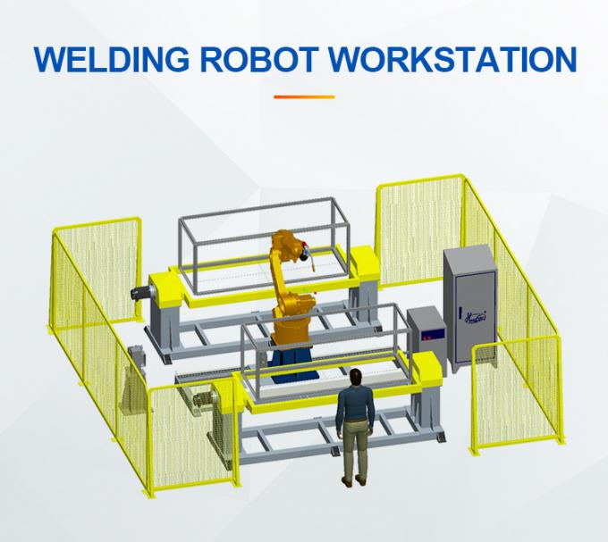 হুয়াশি নিউ কন্ডিশন ব্যাটারি এনার্জি স্টোরেজ ক্যাবিনেট স্বয়ংক্রিয় ওয়েল্ডিং এবং গ্রাইন্ডিং স্টেশন রোবট কেস 2