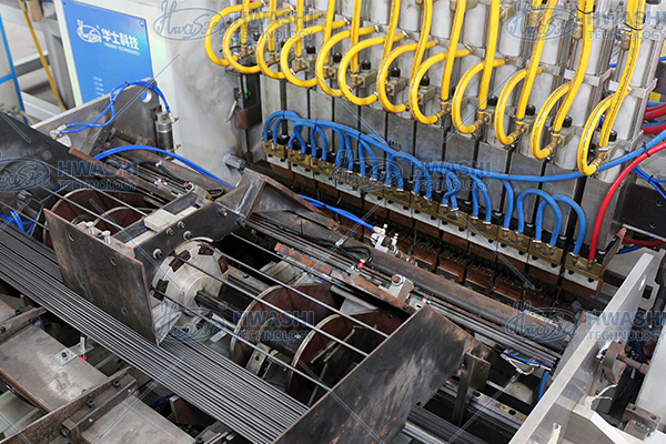 ওয়্যার জাল ডেক শেল্ফিং উৎপাদন লাইন জন্য উন্নত স্বয়ংক্রিয় তারের তাক ঢালাই মেশিন 5