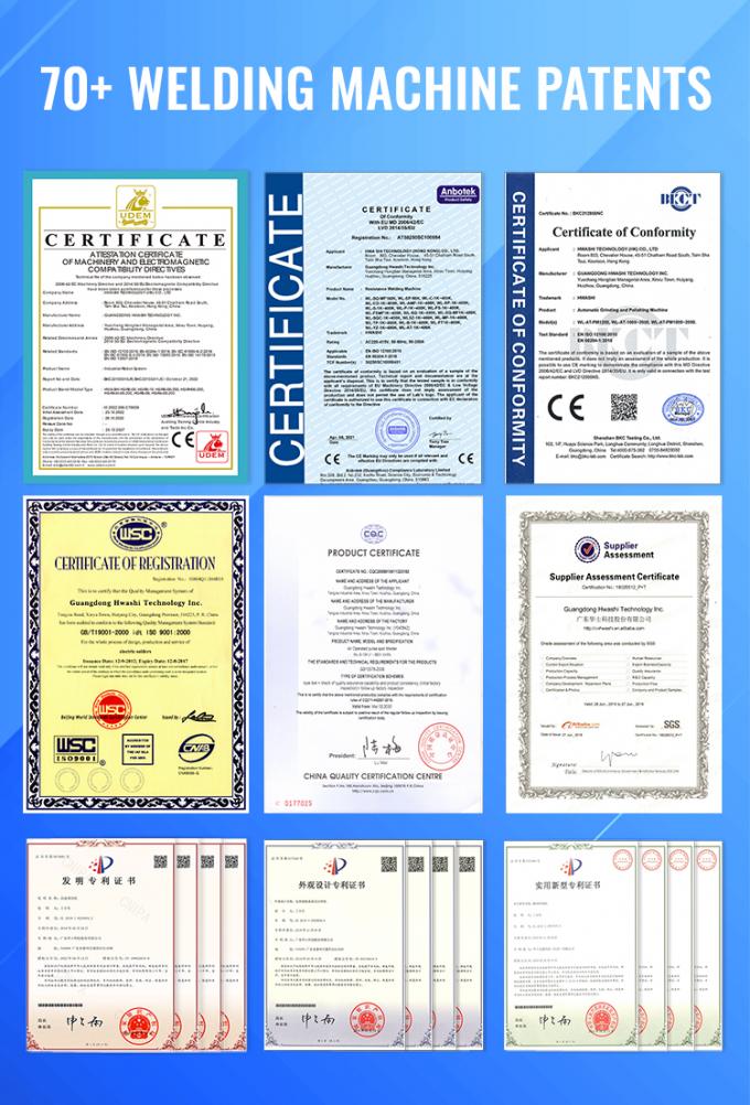 Hwashi Automatic Multi Point Refrigerating Condenser Wire Mesh Spot Welding Machine Low Carbon Steel Wire Mesh Welding 15