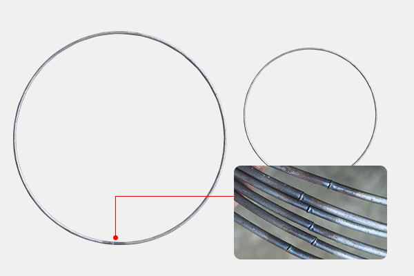 সঠিক তারের বিতরণ সহ অভ্যন্তরীণ রিংয়ের জন্য স্বয়ংক্রিয় স্পট ওয়েল্ডিং মেশিন 2