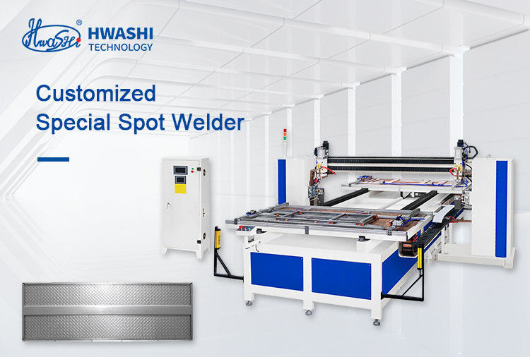 Hwashi 20-Head 380V 2-phase স্পটটার ওয়েল্ডিং মেশিন স্টেইনলেস জন্য স্বয়ংক্রিয় স্পট ওয়েলডার