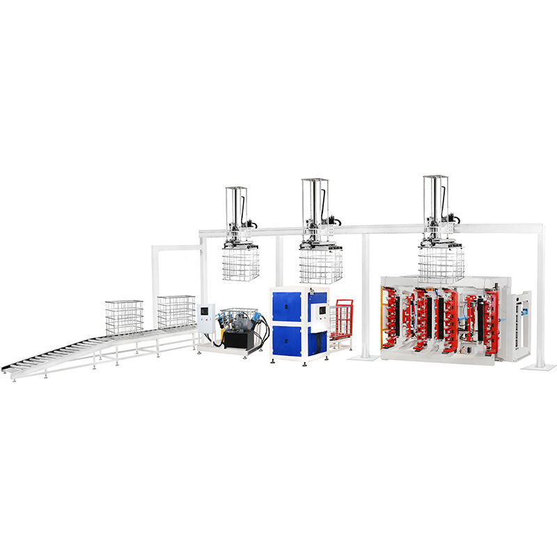 সম্পূর্ণ স্বয়ংক্রিয় আইবিসি কেজ উত্পাদন মেশিন প্রতি ঘন্টা 80 কেজ, যথার্থ প্রকৌশল এবং সিই / সিসিসি শংসাপত্র সহ