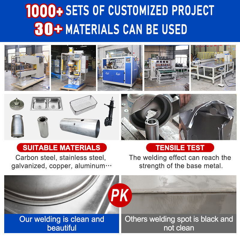 হাই-ফ্রিকোয়েন্সি রেজিস্ট্যান্স ওয়েল্ডিং এবং সিই সার্টিফিকেশন সহ হুয়াশি 160 কেভিএ সিঙ্ক ওয়েল্ডিং মেশিন রান্নাঘরের সরঞ্জাম উত্পাদনের জন্য