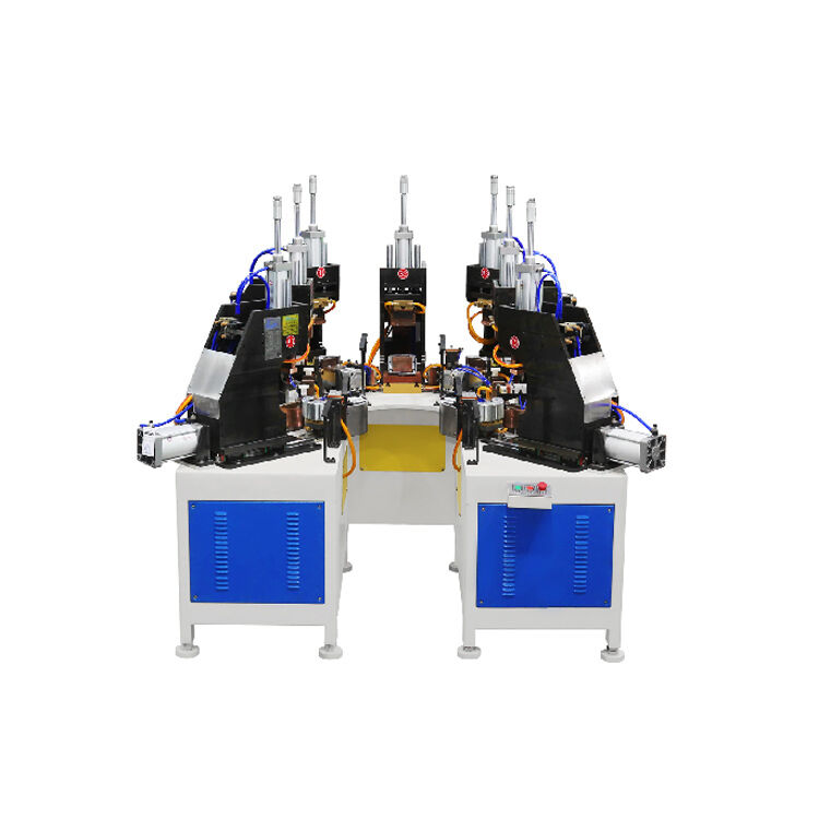 IBC Cage Base Frame Welding Machine 7 Welding Heads High Efficiency 15-20sec Per Piece Fast Output